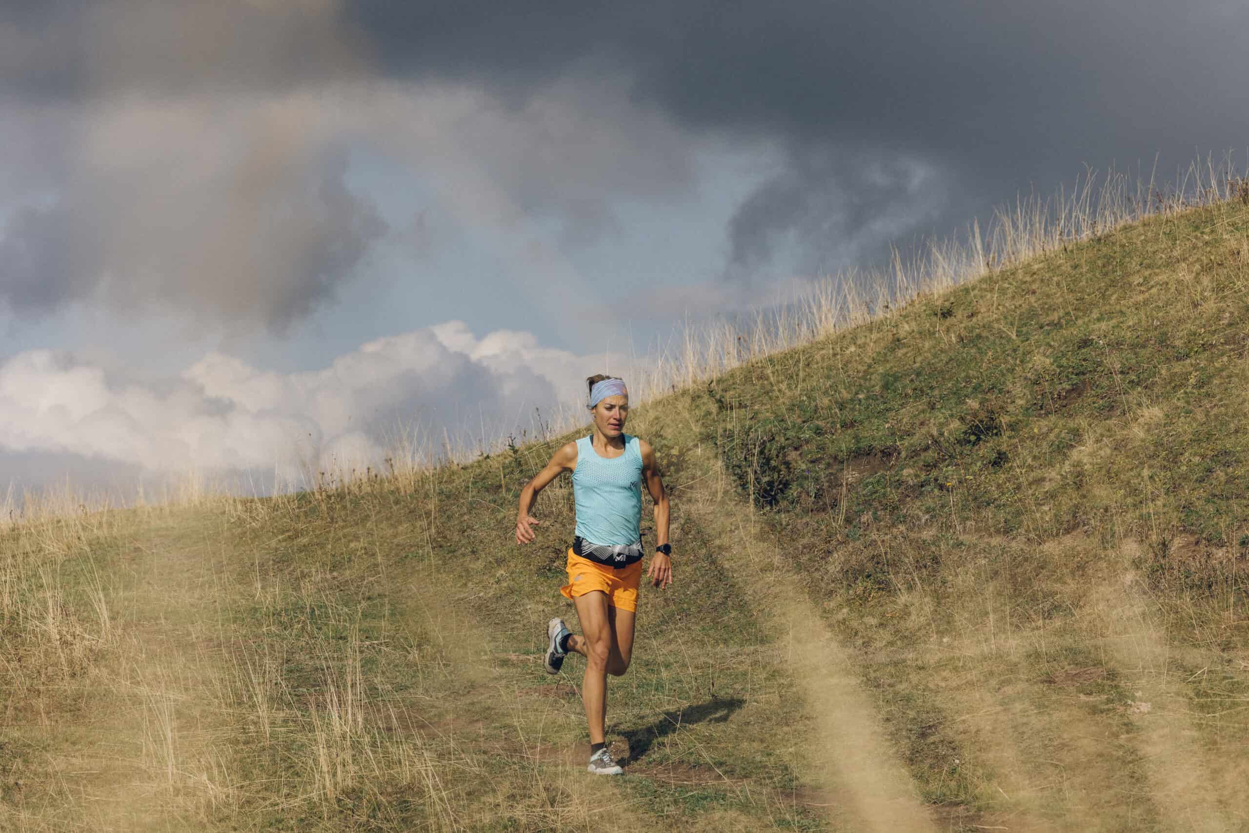 Atleta Sandra Sevillano TRAIL_MILLET23-24_Ph Matt GEORGES