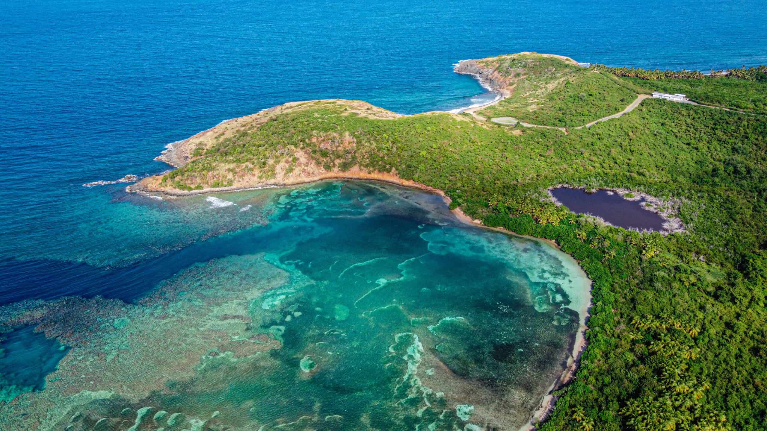 Costa con barriera corallina