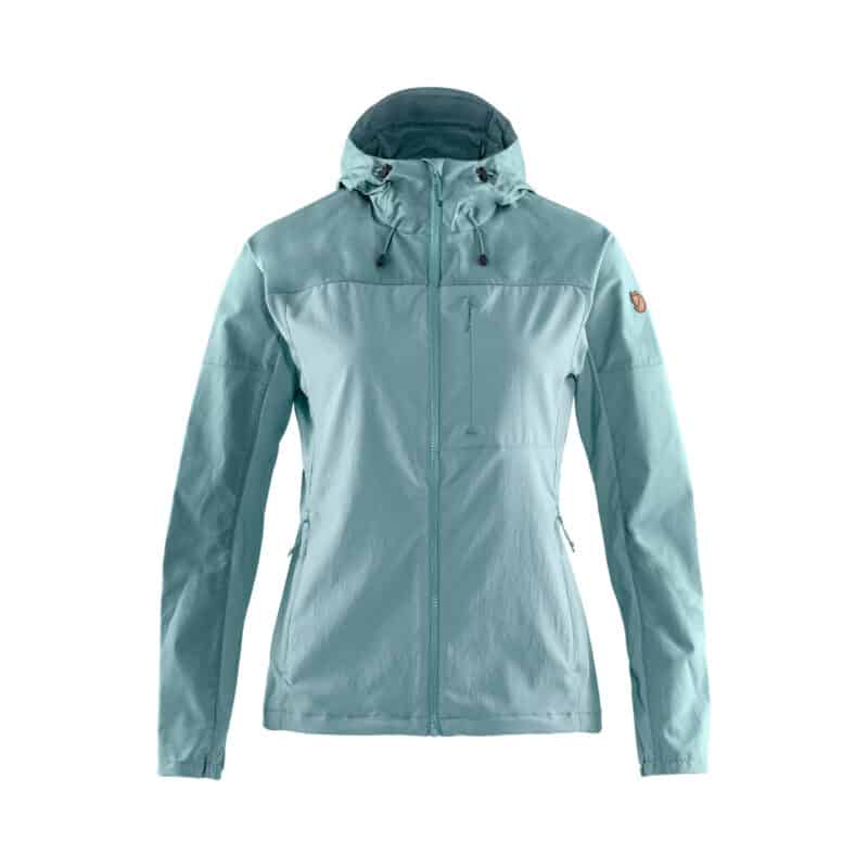 Abisko Midsummer jacket_Colore Mineral Blue-Clay Blue