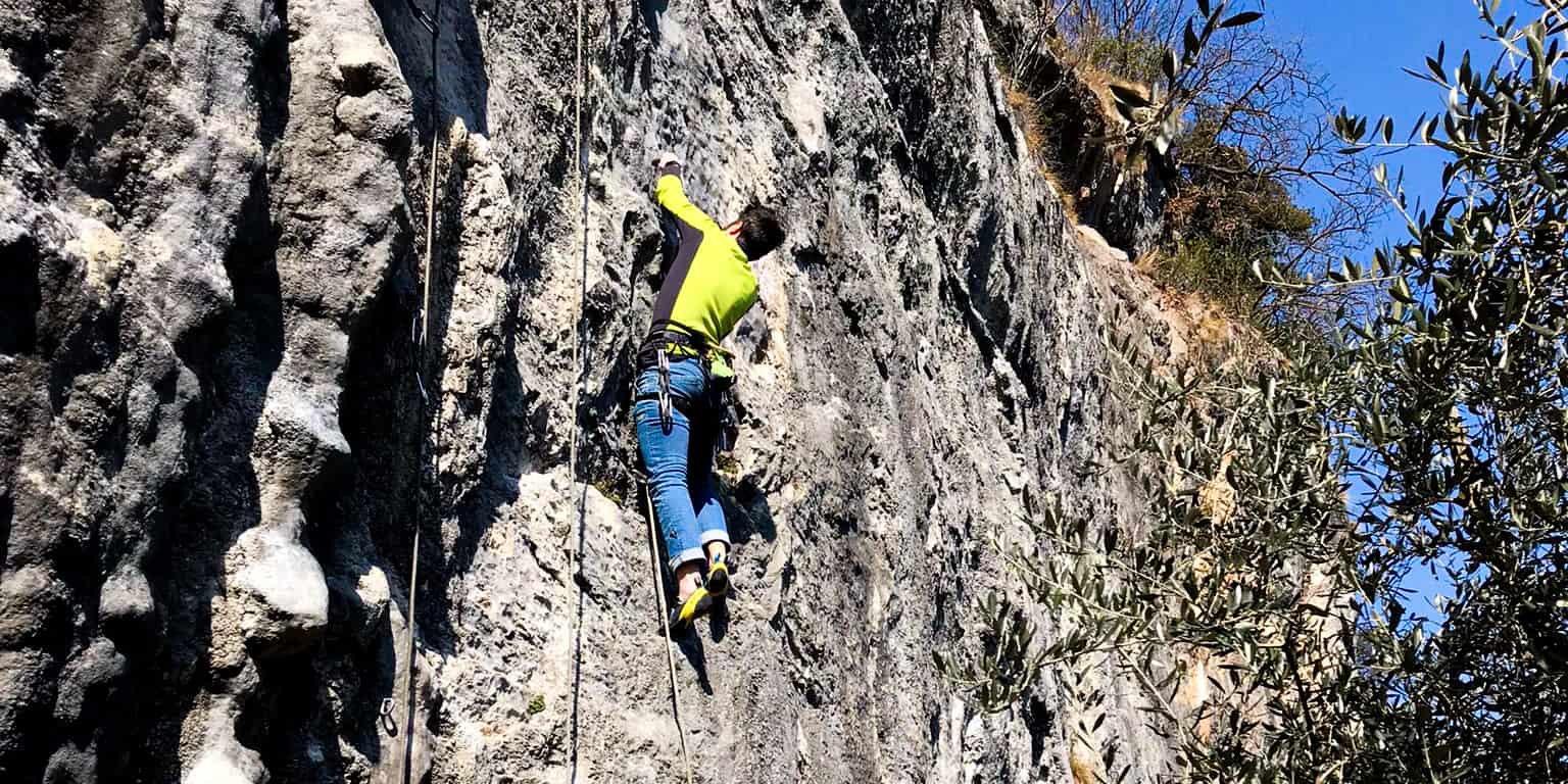 migliorare la tecnica di arrampicata