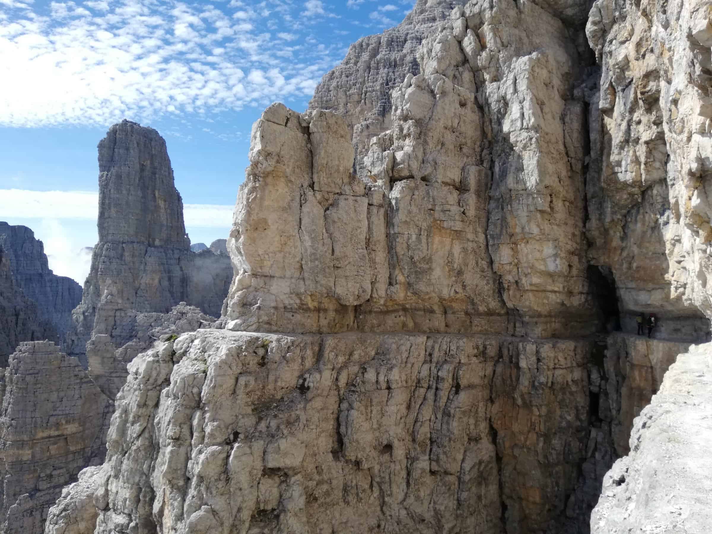 Via ferrata Bocchette centrali panorama