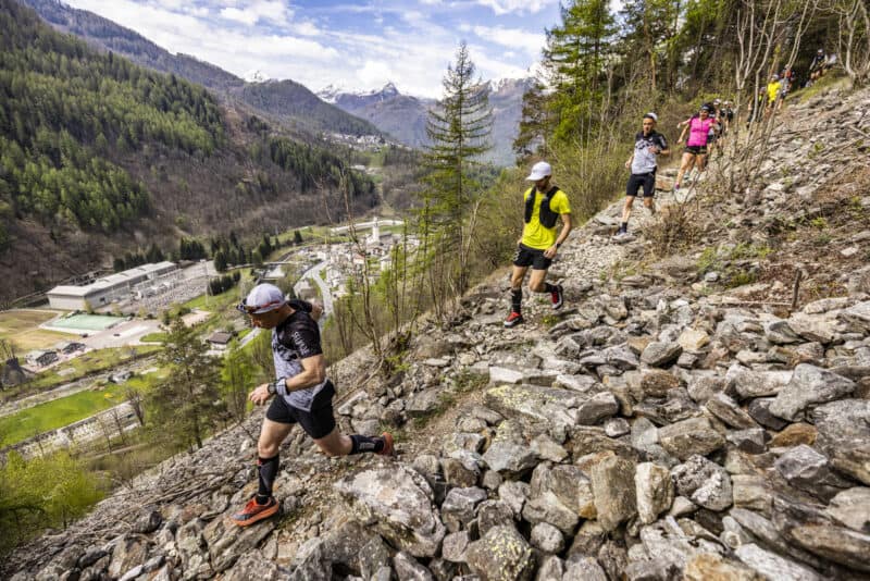 I "selvadec", in azione sui sentieri.