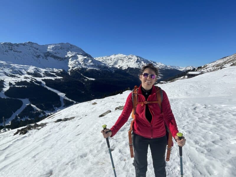 Valentina Gasparini sci alpinista.