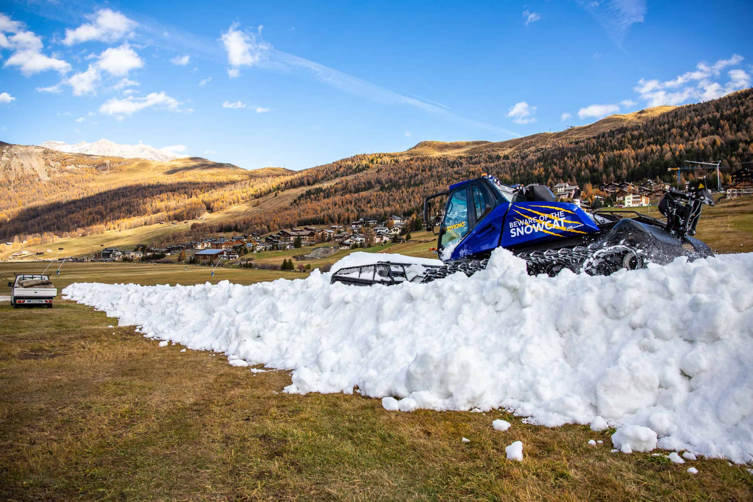 Snowfarming a Livigno