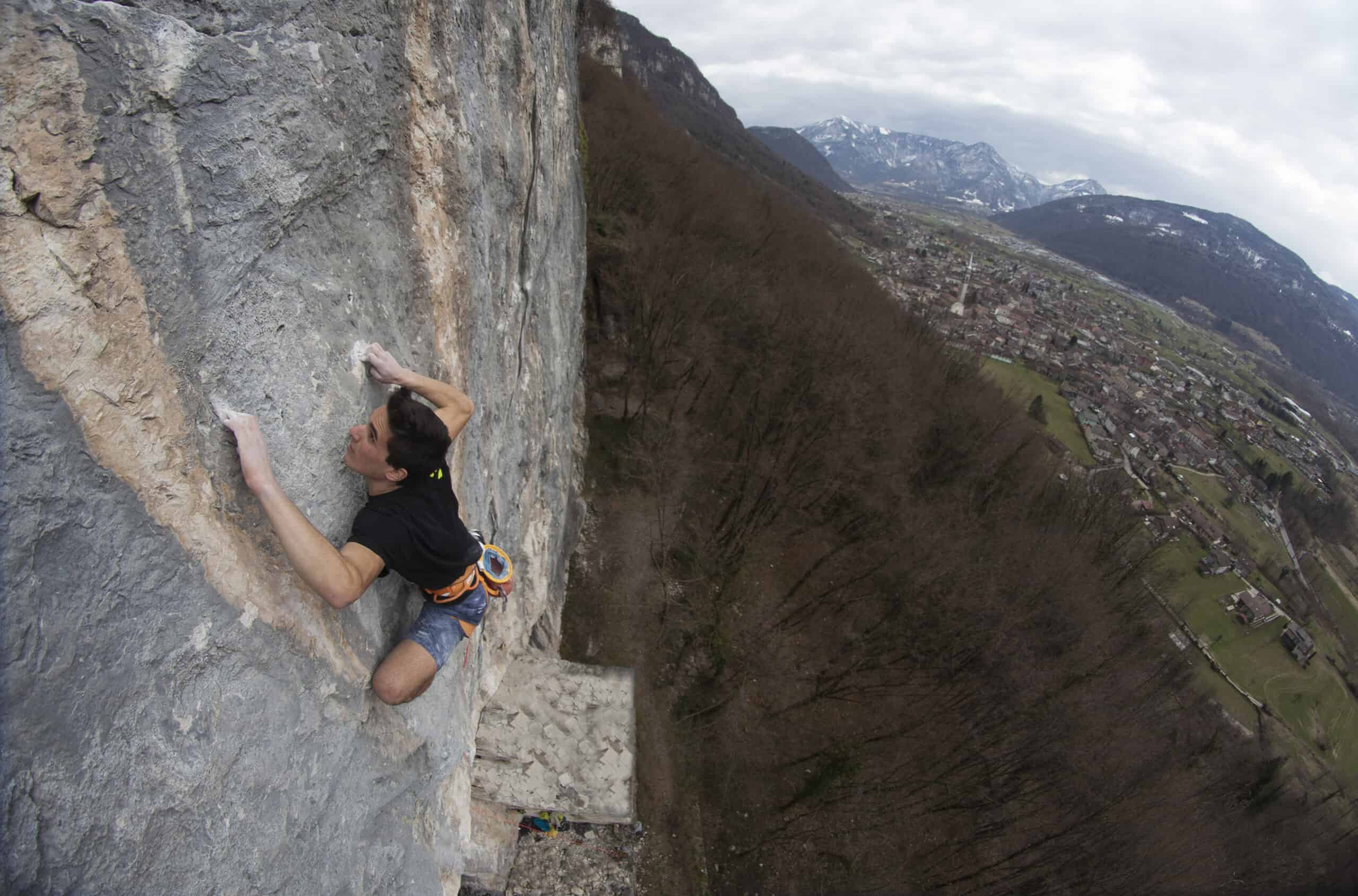 Matteo Menardi su Drum Time, 8C+