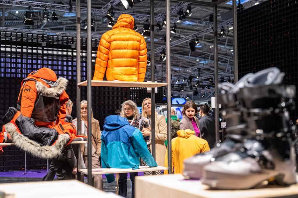 Sport invernali in esposizione a Ispo Monaco.