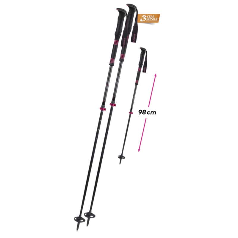 Komperdell Carbon C2 Ultralight, telescopico.