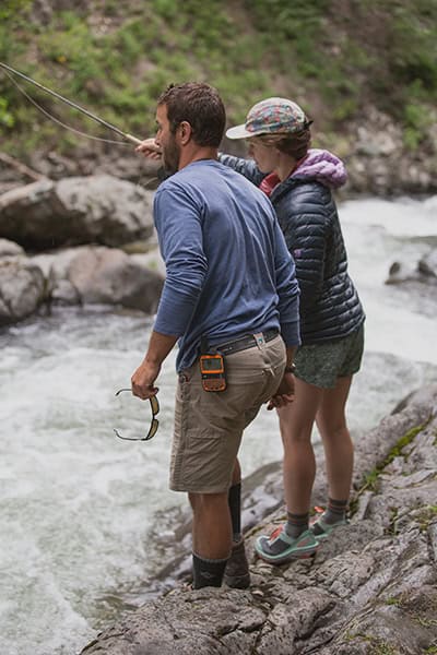 Spot X, comunicatore GPS ideale per la pesca in natura.