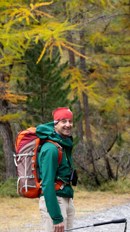 Angelo Galbiati, tester di Santa Caterina Valfurva.