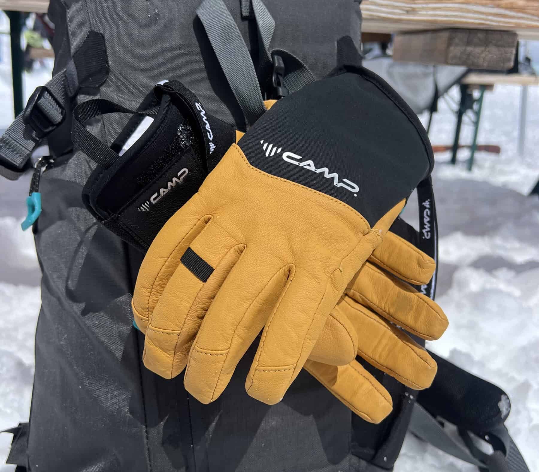 Guanti Camp G Crest Black/Yellow