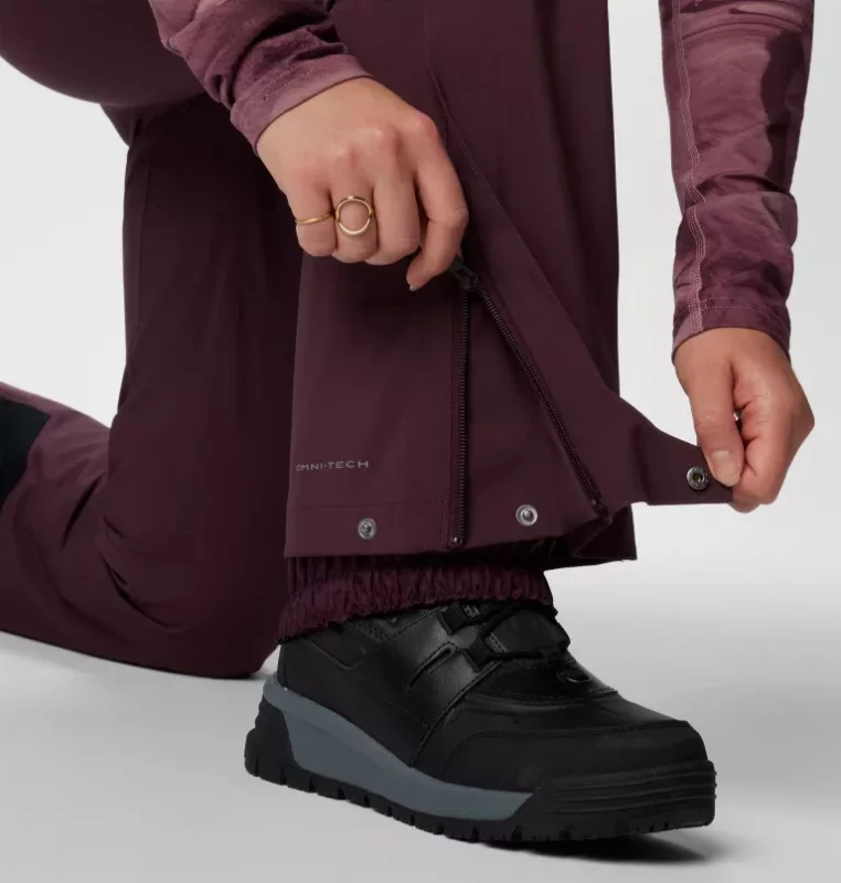 Cerniere sul fondo gamba