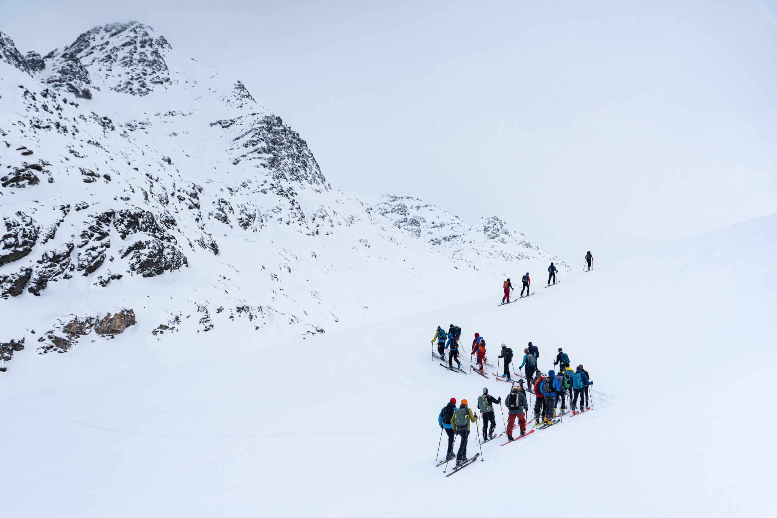 Verso la Cima Sobretta con Skimo on Top di Skimofestival 2025. (Ph. G. Meneghello)