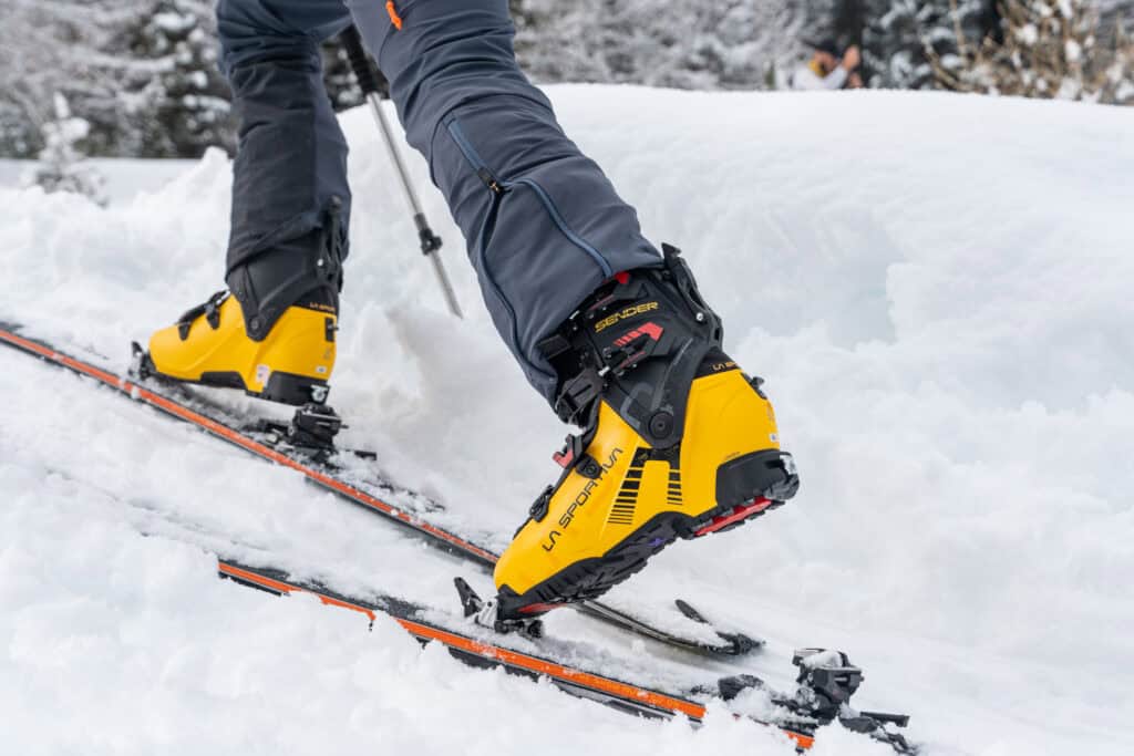 Skimofestival 2025, La Sportiva presenta in nuovo scarpone Sender. (Ph. G. Meneghello)