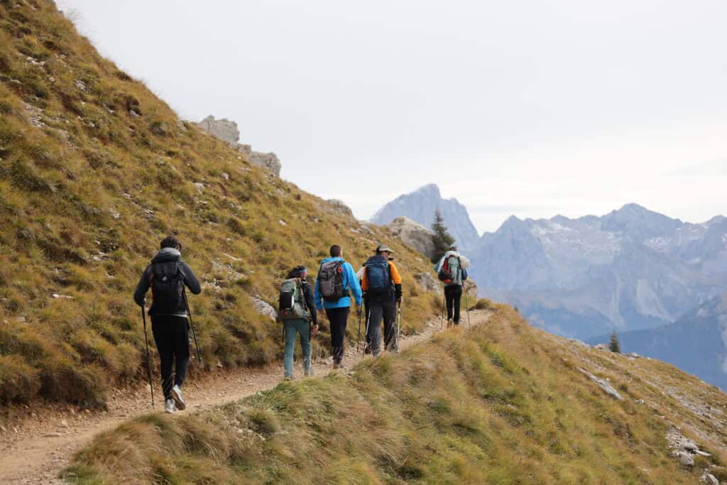 Il Tester Team in cammino verso la Roda di Vael.