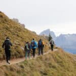 Il Tester Team in cammino verso la Roda di Vael.