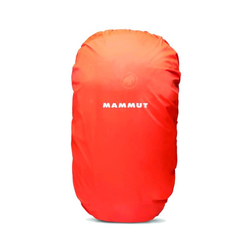 Il telo anrtipioggia in dotazione.