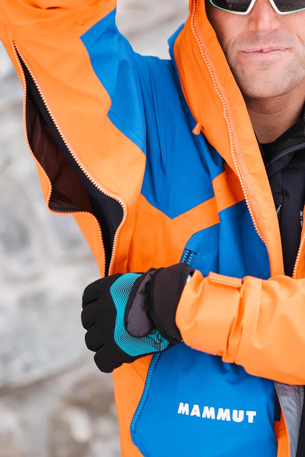 Mammut Eiger Nordwand Pro HS cerniere termosaldate