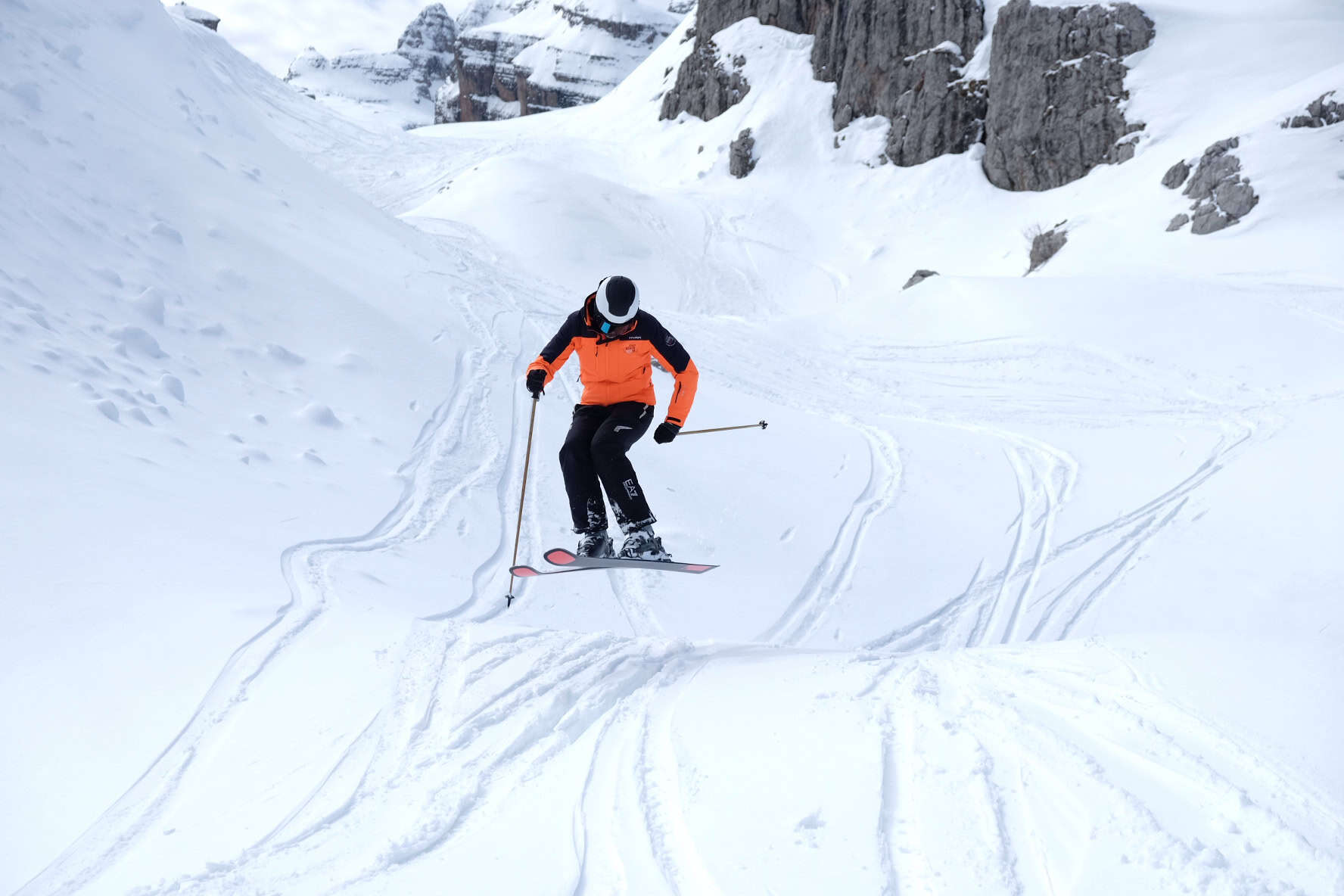Freeride durante test 