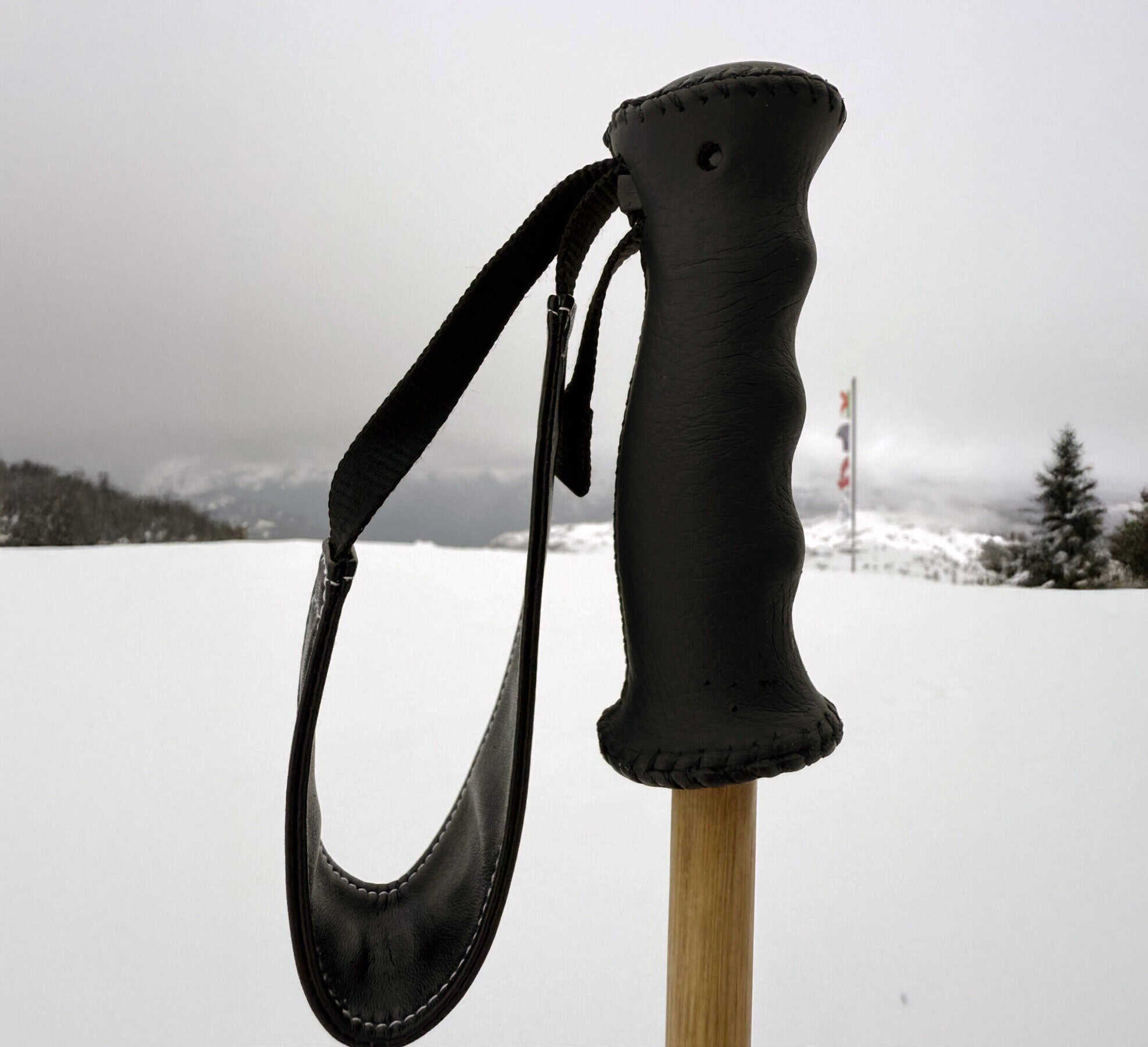 Vera pelle per l'impugnatura del Komperdell