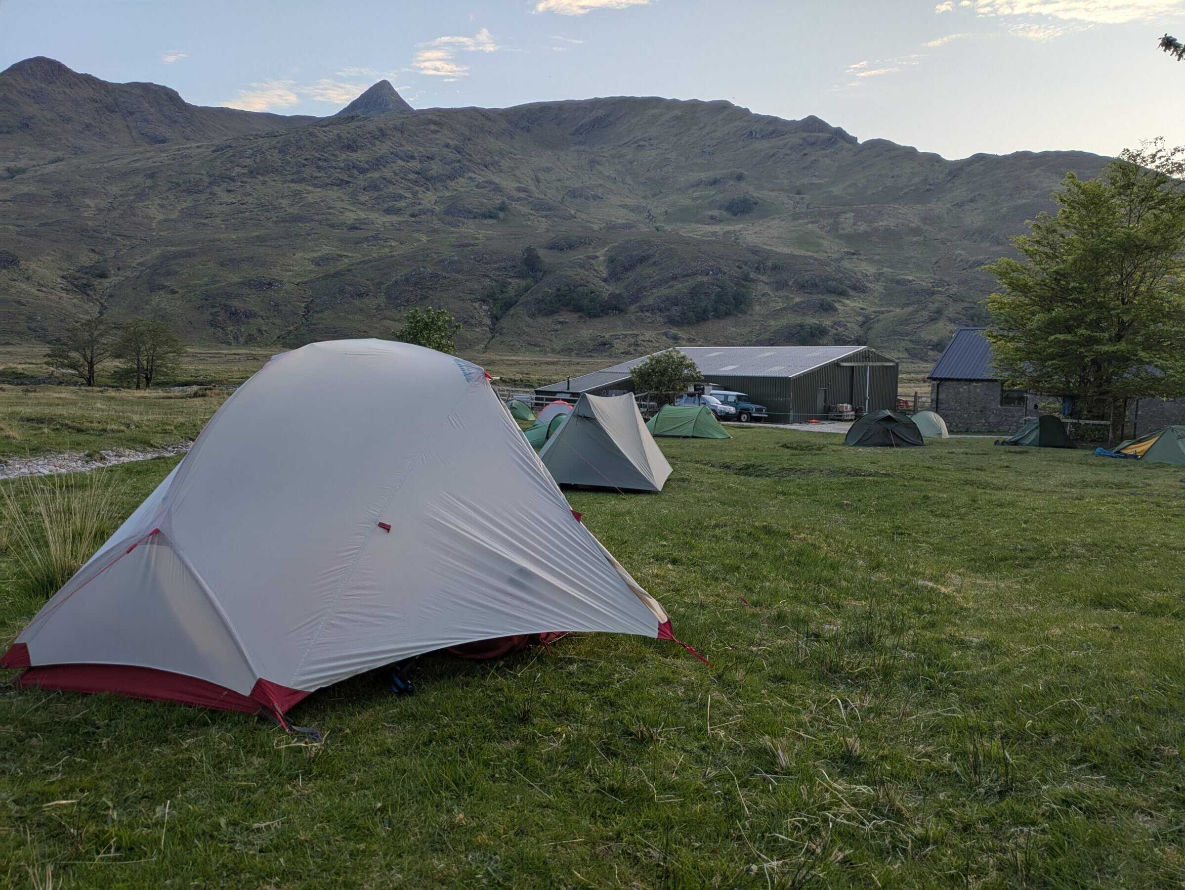 Wild camping