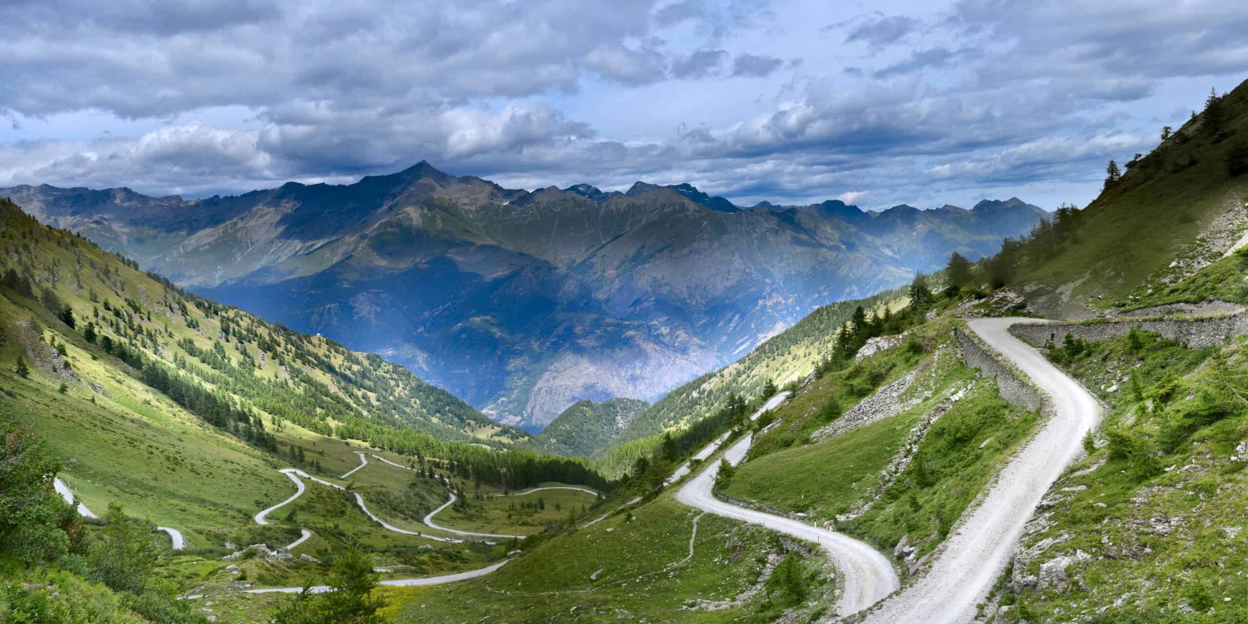Panorama dal Colle delle Finestre. Ph Elio Pallard