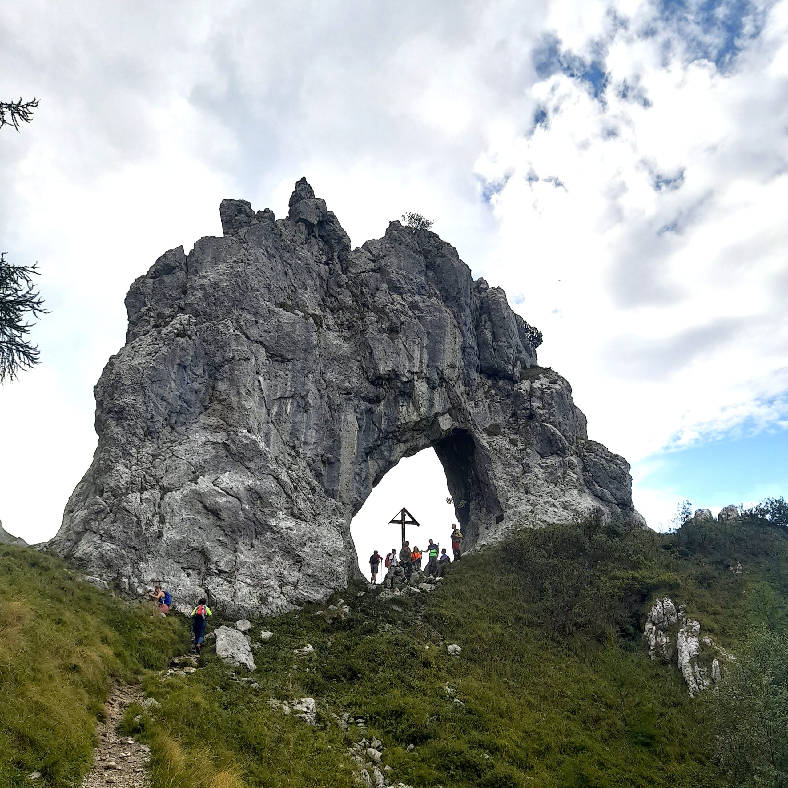 Porta di Prada rifugio Bogani