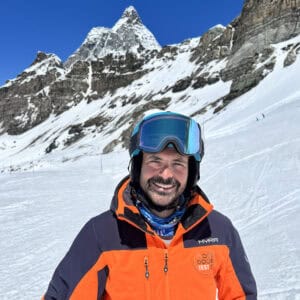 Emanuele Flamini, direttore Scuola Sci del Cervino.