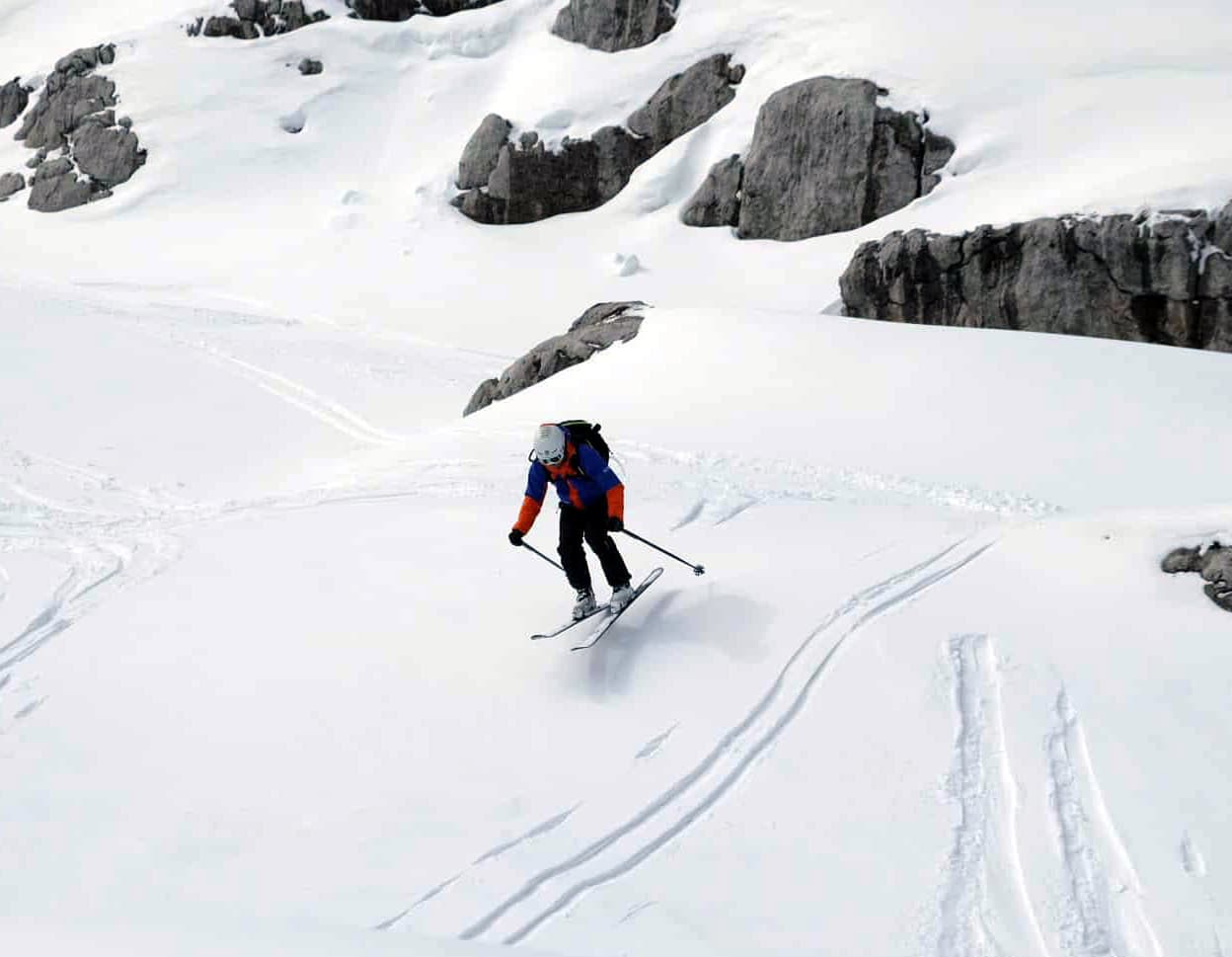 Komperdell Big Art Fat Carbon, in azione Backcountry