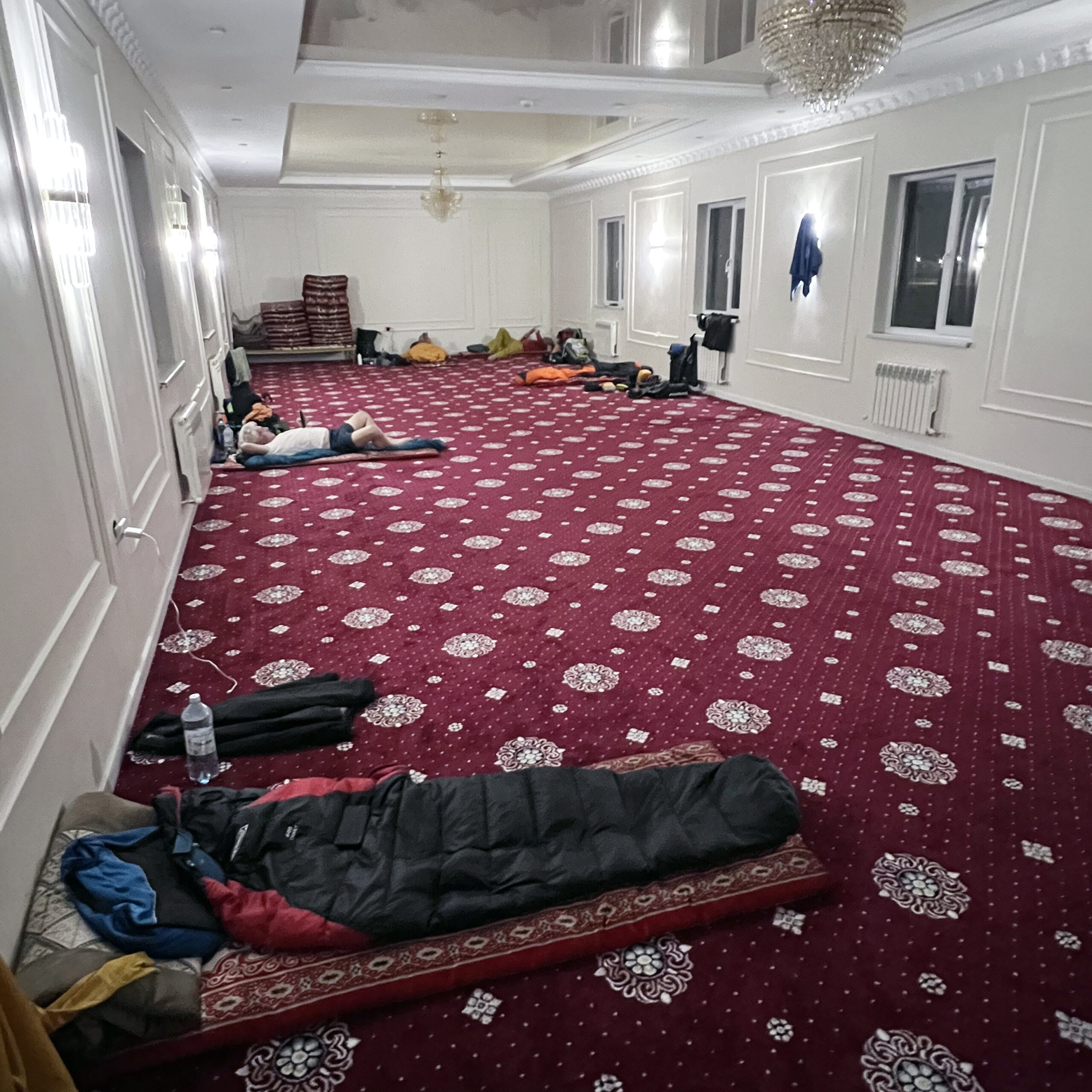 Una notte in Moschea, con tutti i comfort.