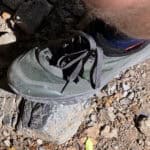 Prova del grip su rocce consumate e lisce.