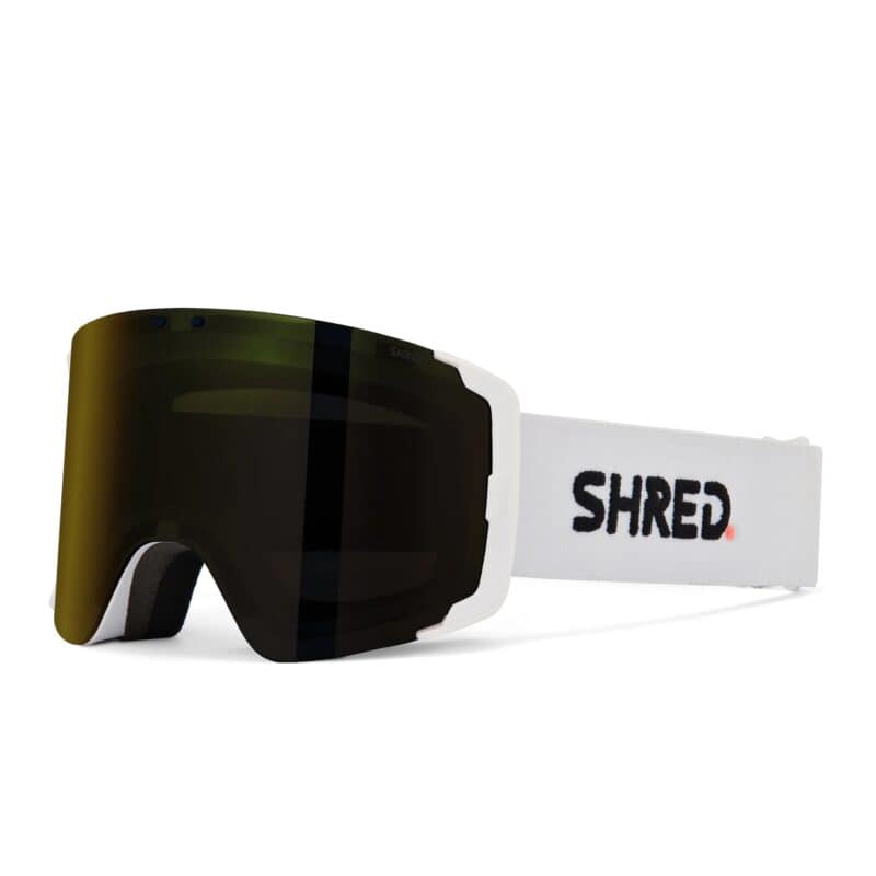 Maschera Sci SHRED. Gratify, style pure white.