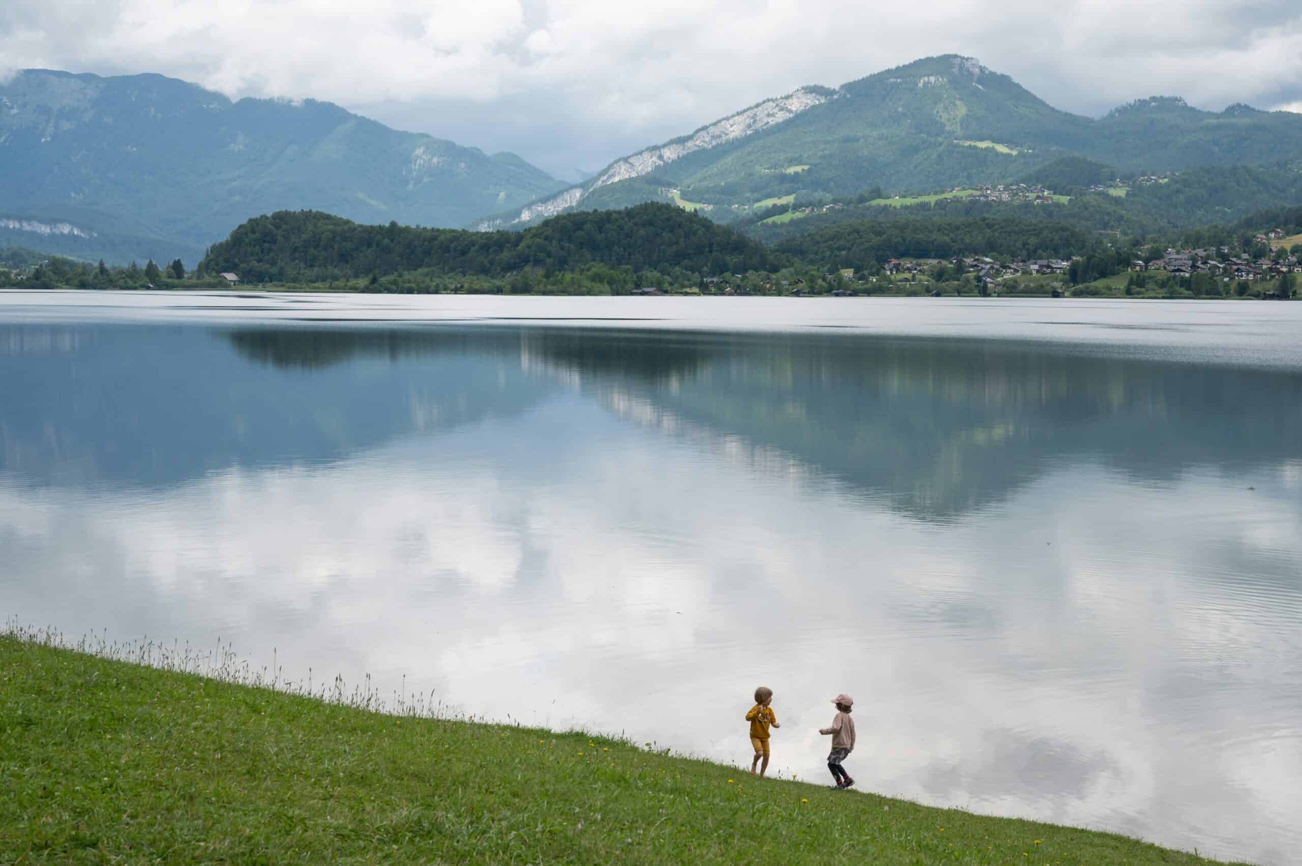 Bambini montagna