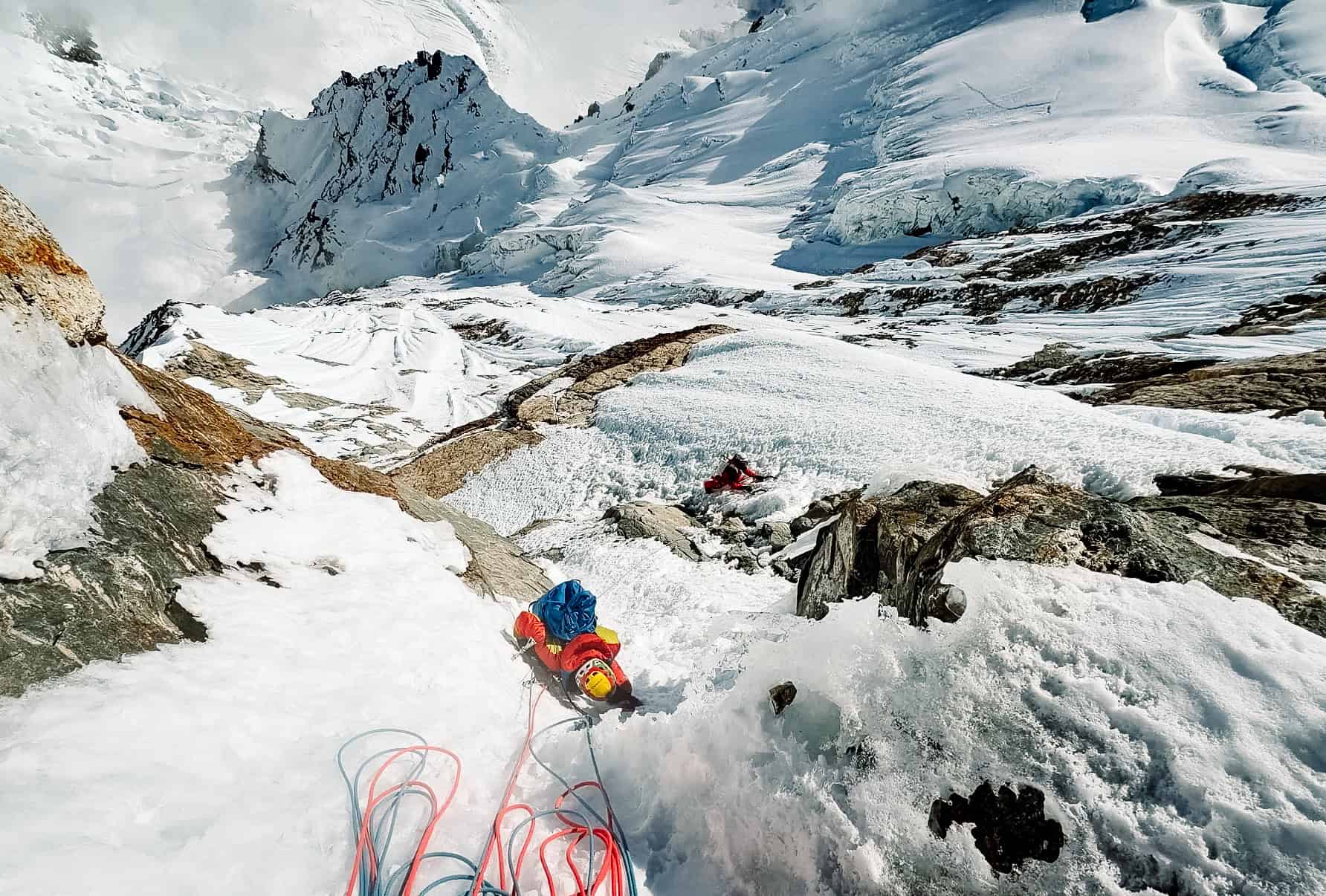 Adam Bielecki e Felix Berg pic. Hervé Barmasse