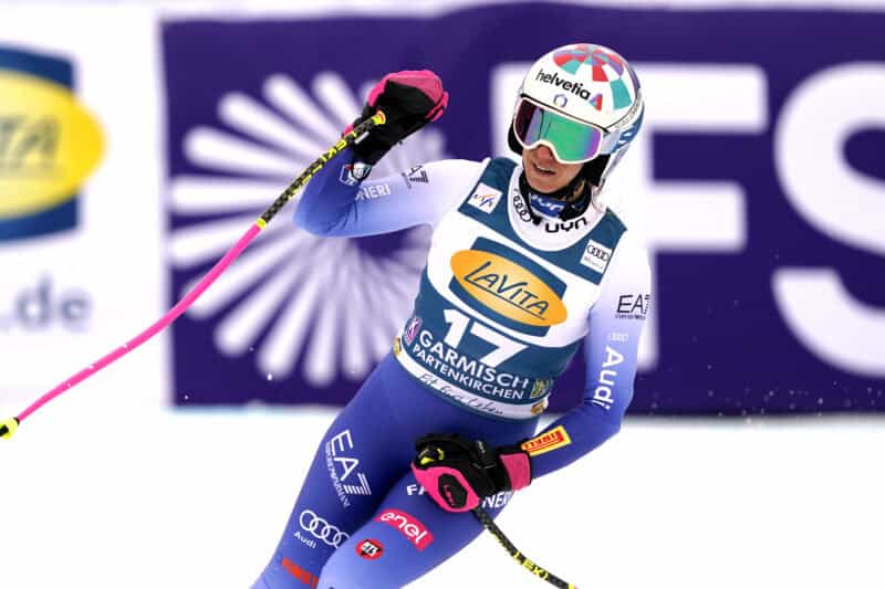 Marta Bassino a Garmisch Partenkirchen