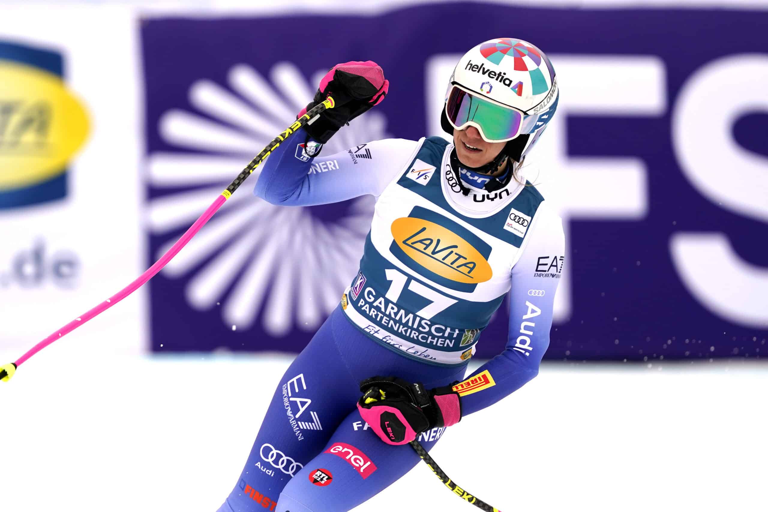 Marta Bassino a Garmisch Partenkirchen