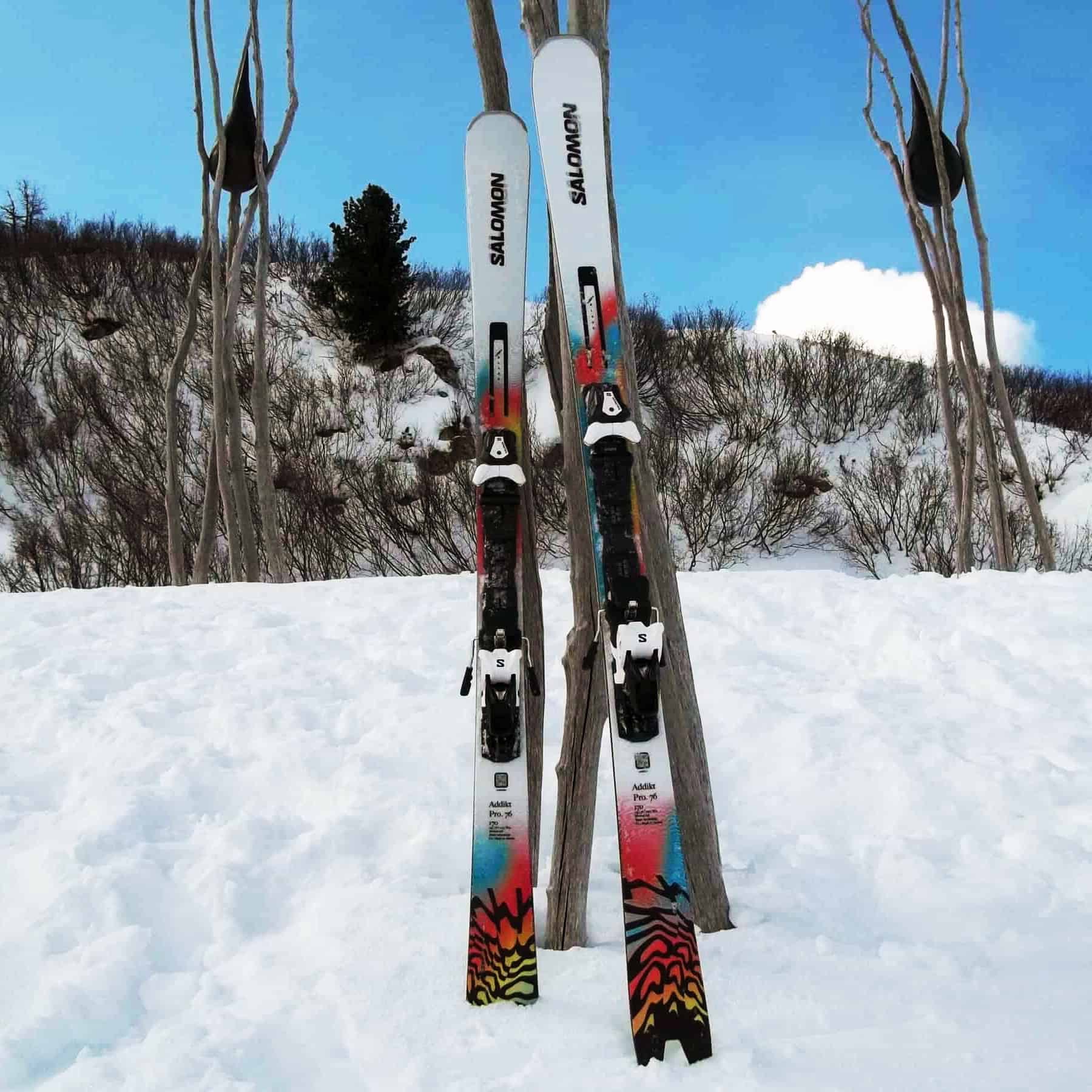 Salomon Addikt Pro 76, un look accattivante.