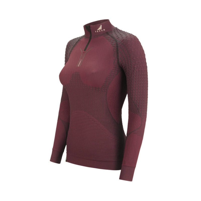 Tecso Black Thermo da donna in colore bordeaux.