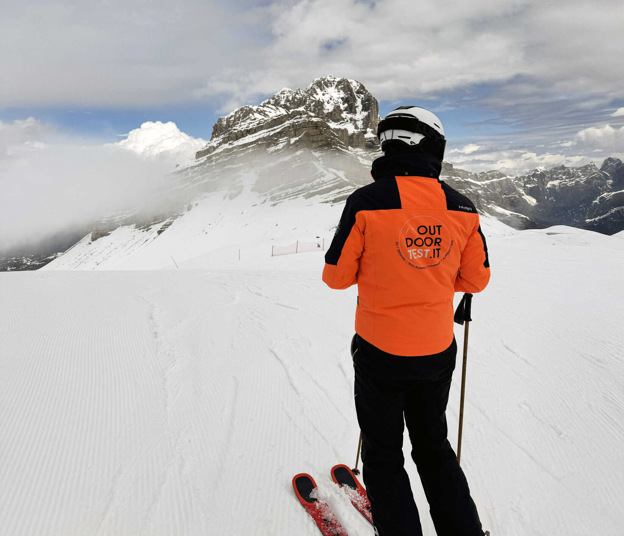 Pronti alla partenza sulle piste del Grosté.