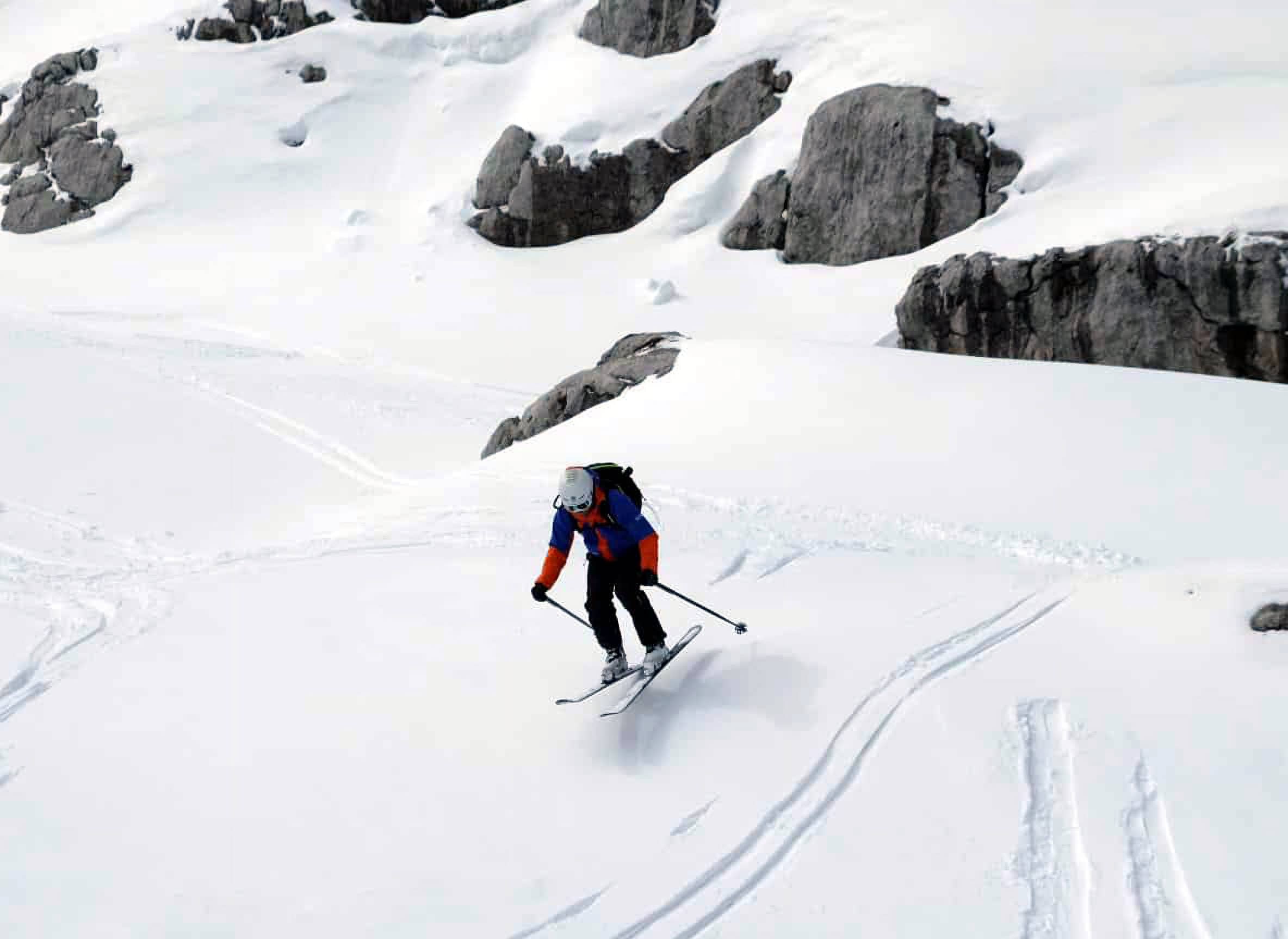 Il Blaze 86 preferisce le discese su ogni tipo di neve.