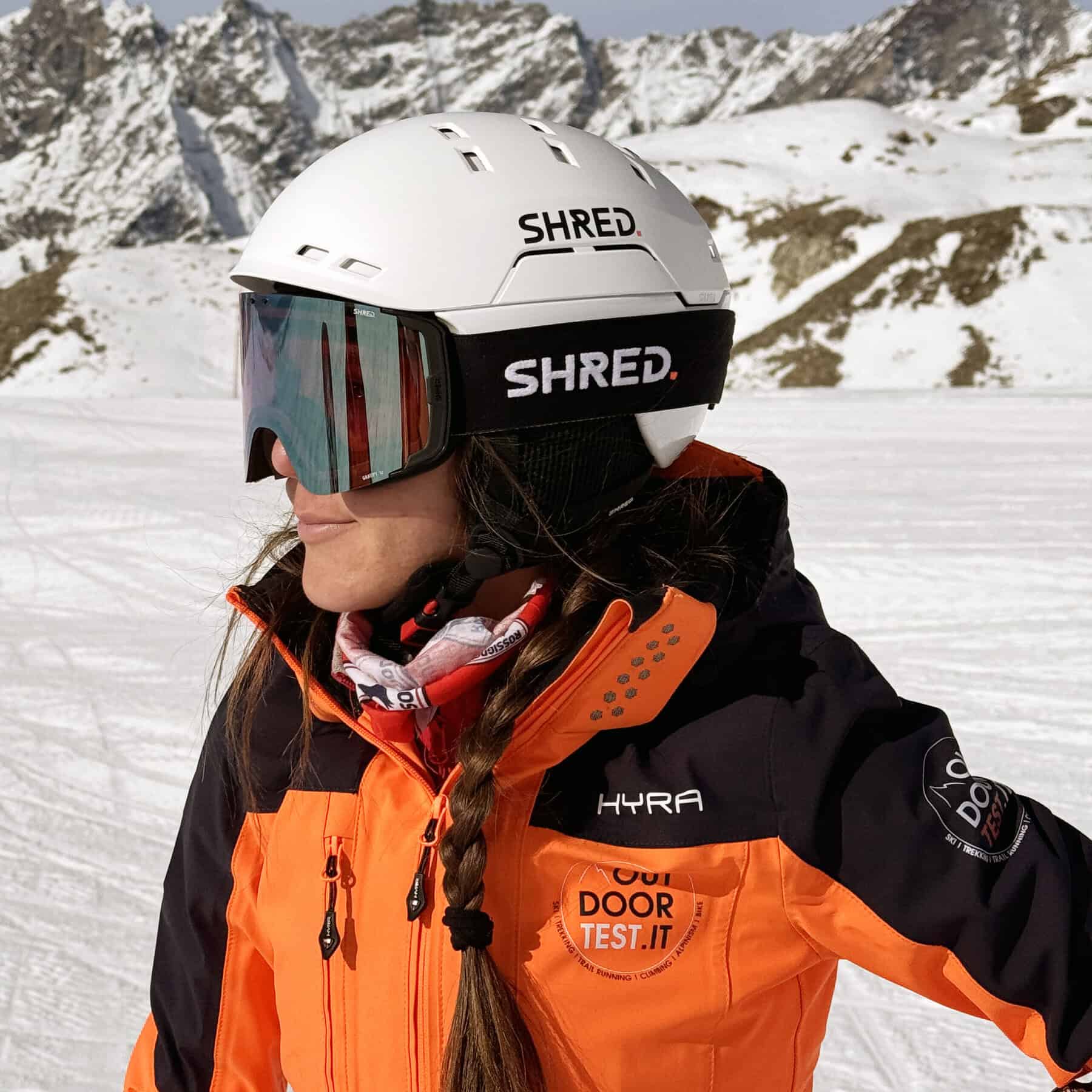 Sophie, con SHRED. Notion in assetto pista.