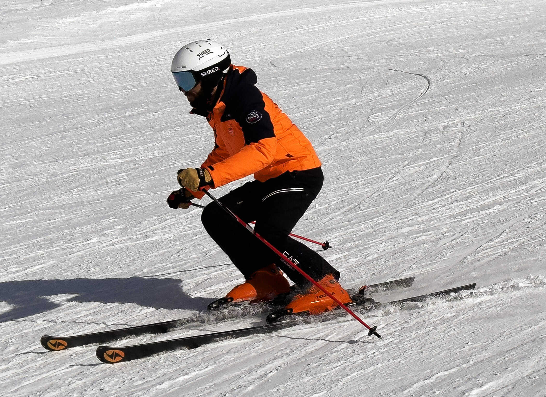 Matthieu in pista con la combo SHRED. Notion + Gratify.