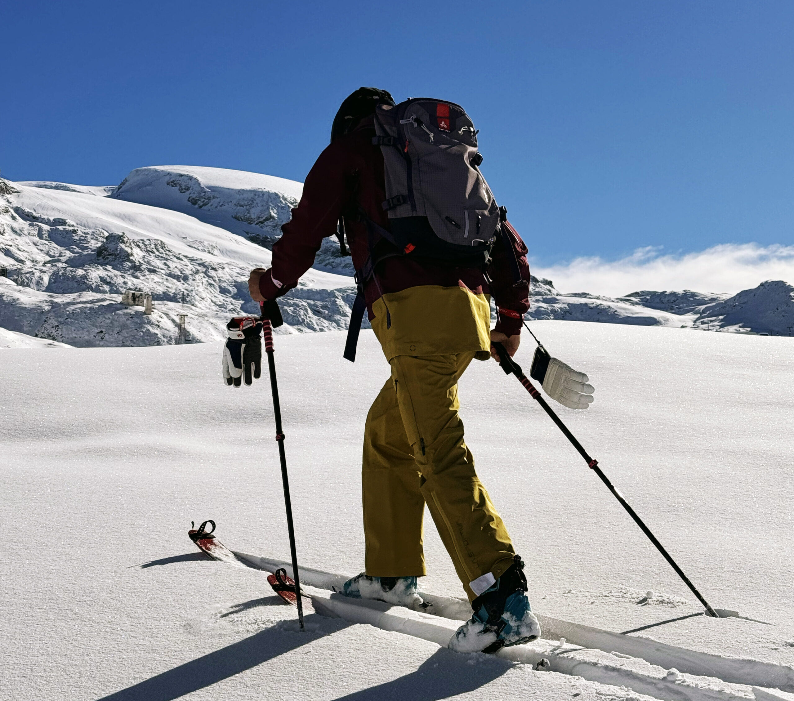 Massima libertà di movimento in salita.