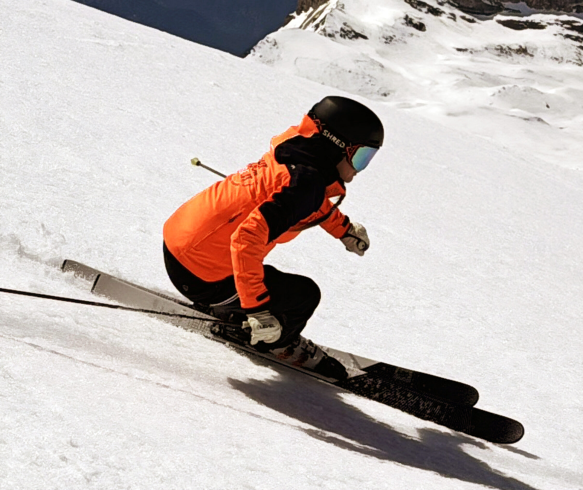 Il Majesty Adventure Ti su neve trasformata in fuoripista.