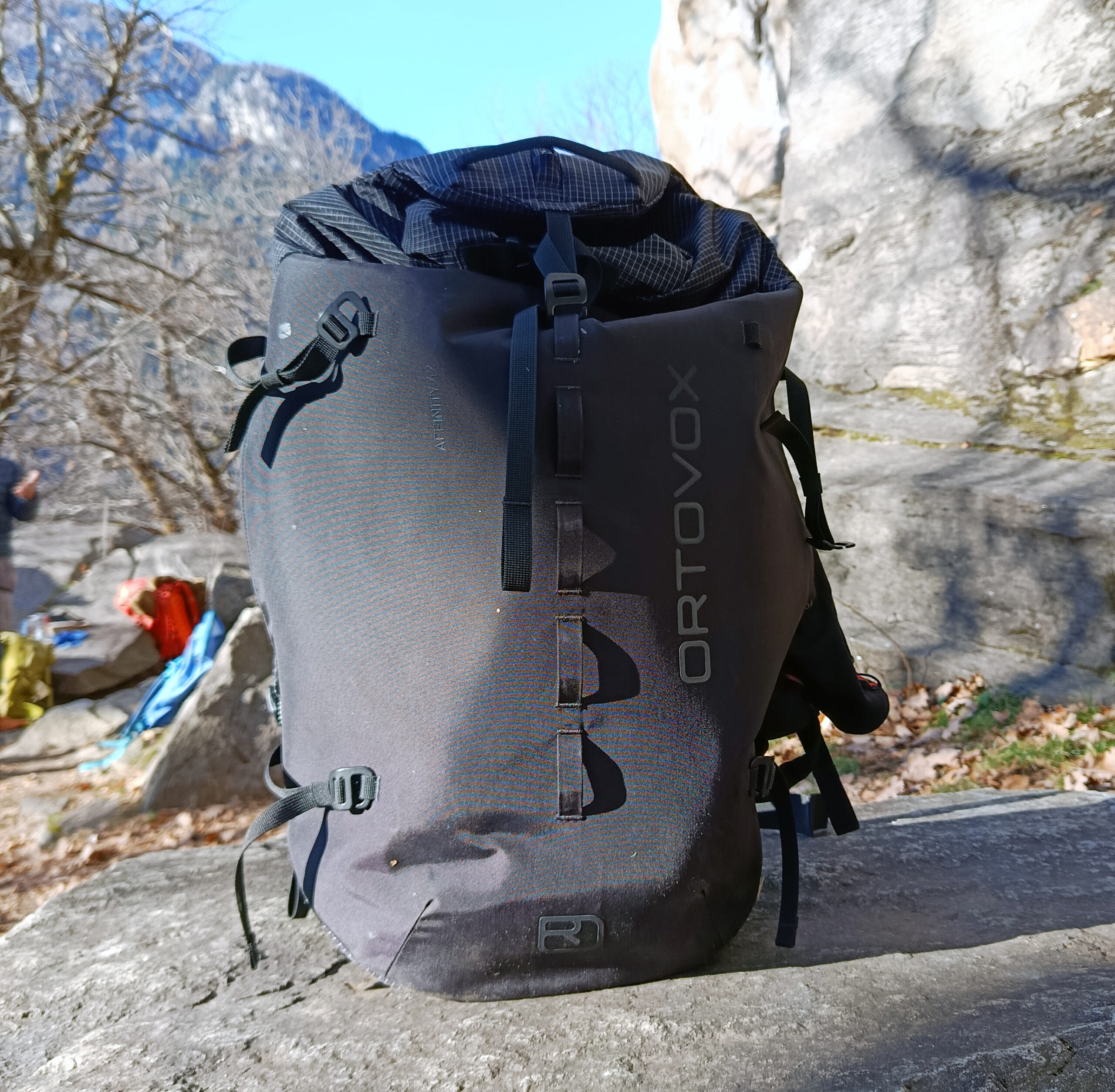 Ortovox Affinity, zaino d'arrampicata da 42 litri.