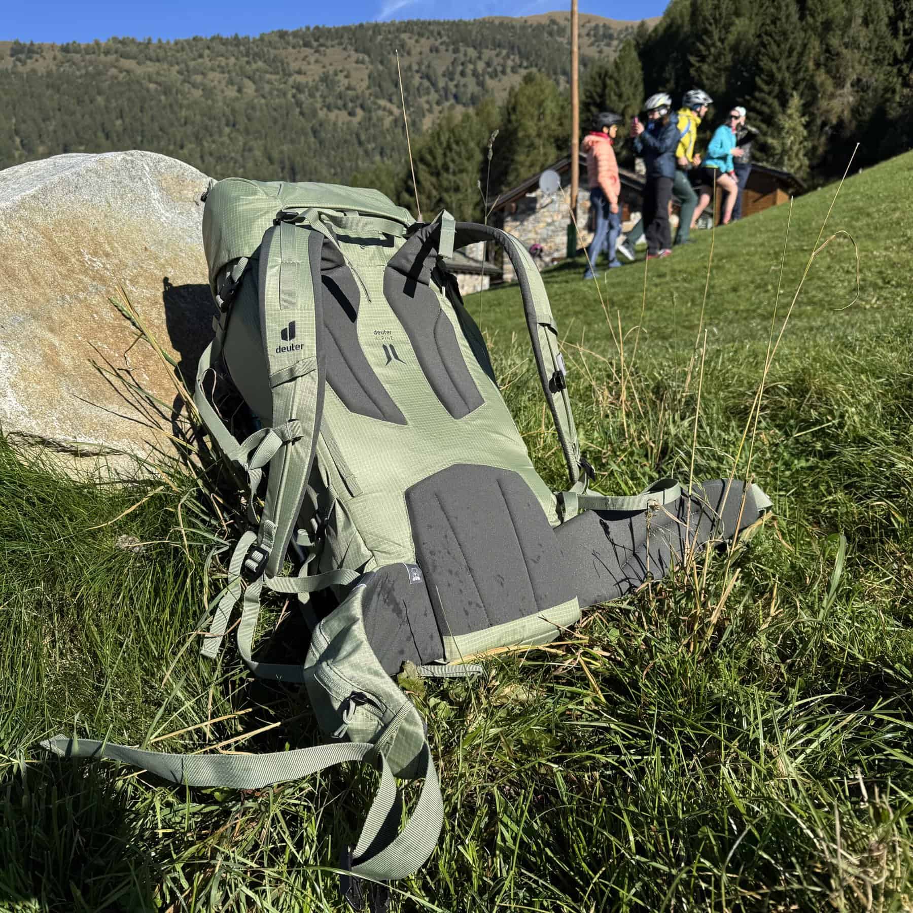 Deuter Guide 34+6 visione d'insieme della parte a contatto con la schiena