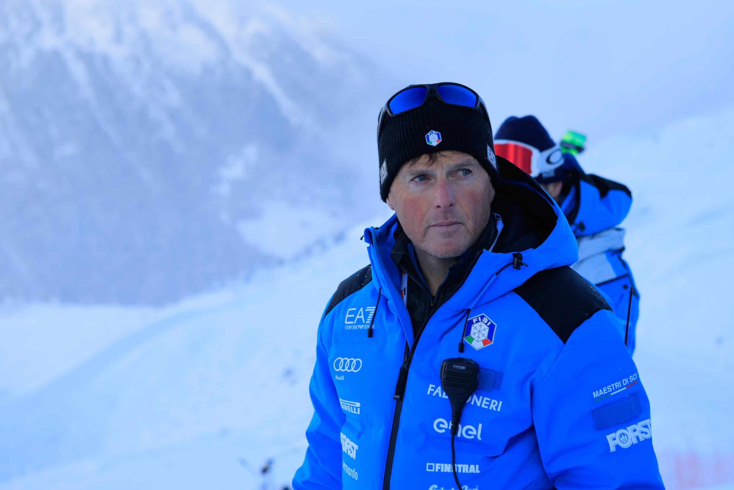 Mauro Pini, ticinese, DT degli slalomgigantisti azzurri fino al 2027. Ph: Pentaphoto.