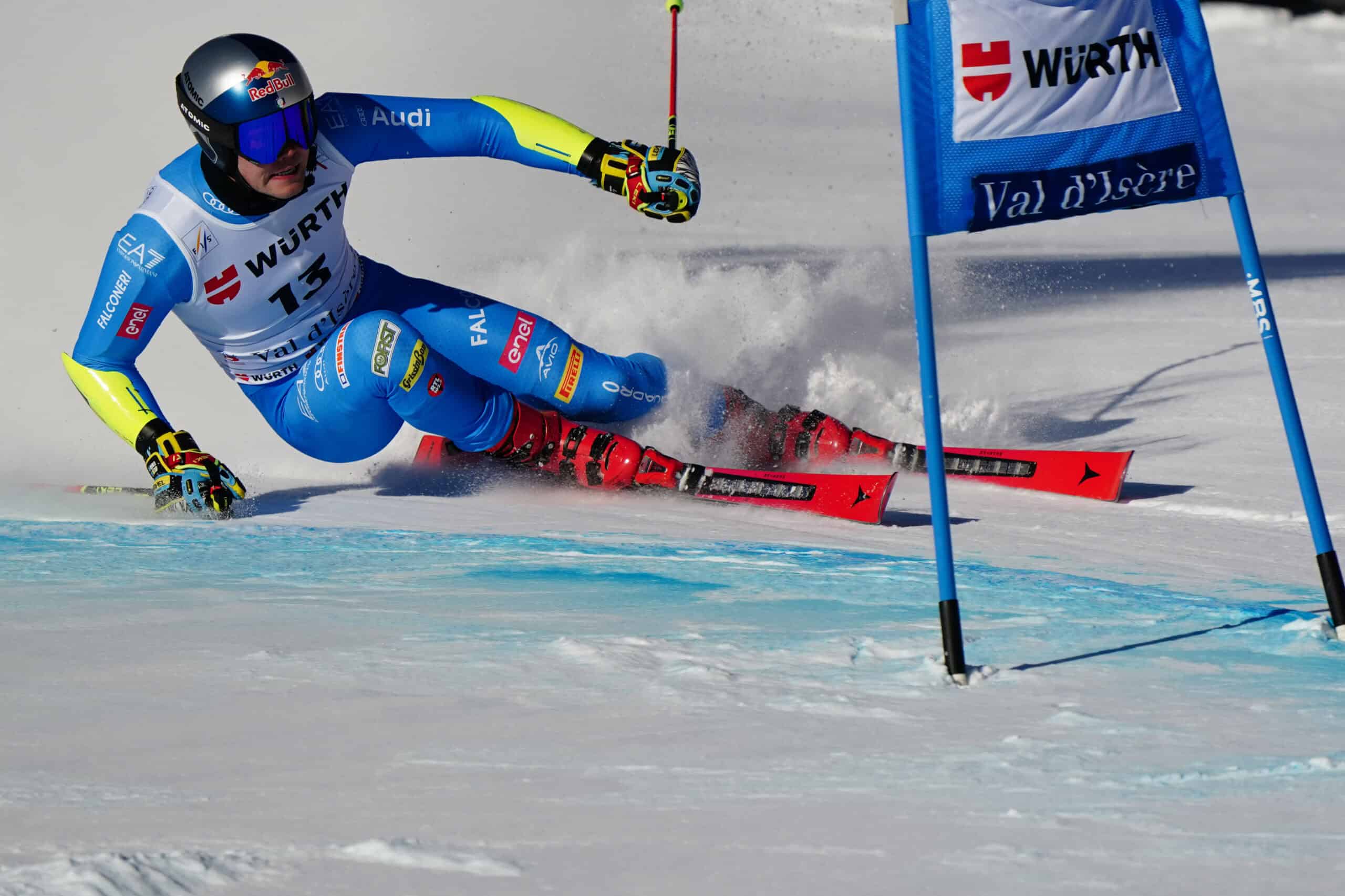 Alex Vinatzer, azione solida e continuità in crescita. Photo: Pier Marco Tacca/Pentaphoto