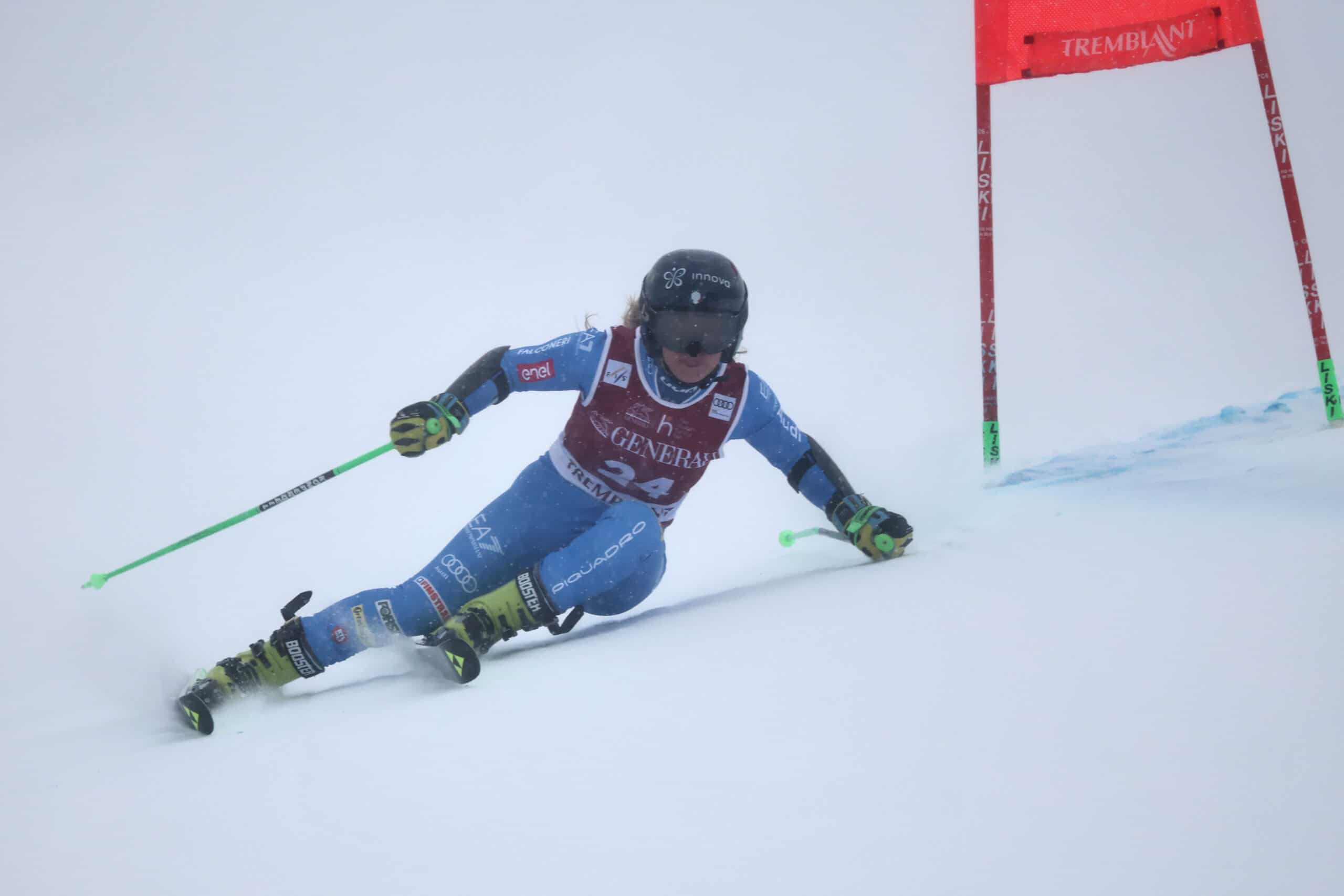 Lara della Mea, due top ten fantastiche.Photo: Marco Trovati/Pentaphoto