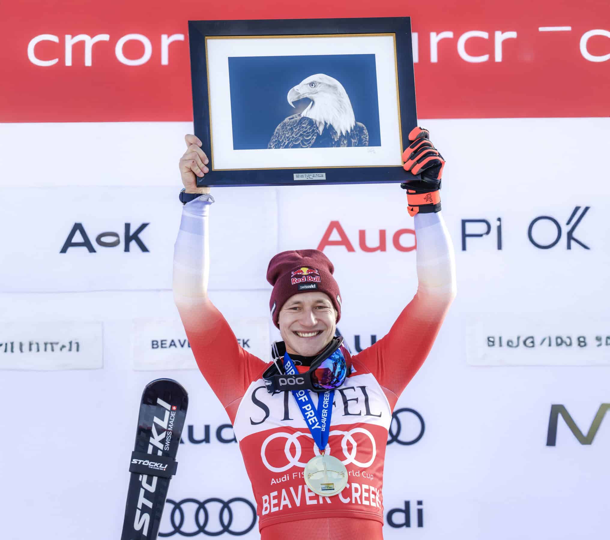 Marco Odermatt inarrestabile infila una doppietta pesante. Photo Gabriele Facciotti | Pentaphoto // Gabriele Facciotti / Red Bull Content Pool