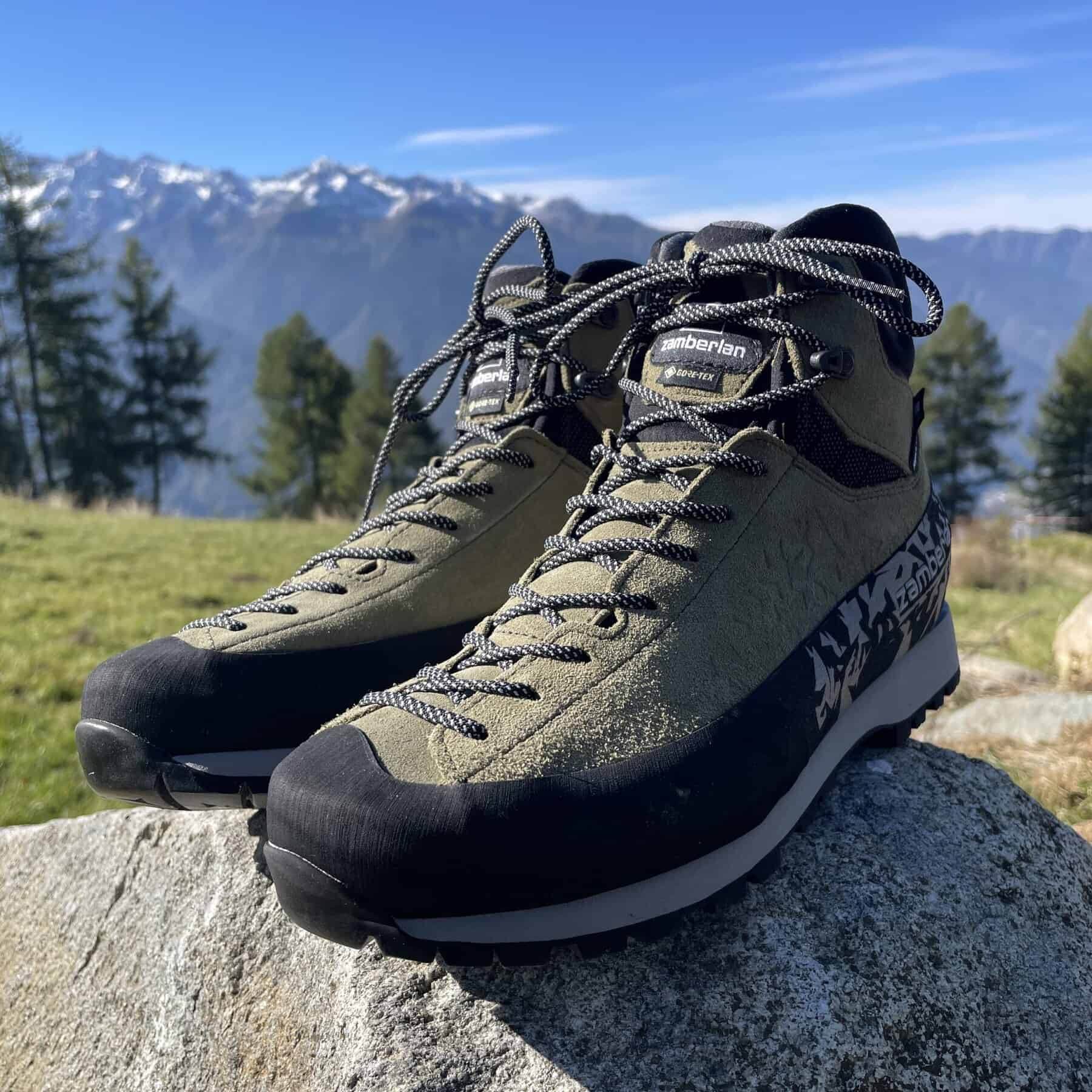 Scarpone da trekking e funghi Zamberlan Salathé Trek GTX